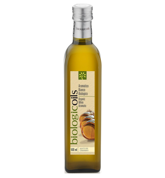イタリア産 有機バルサミコ酢 白 (有機JAS認証、無添加、甘味、和食までも幅広い使い方、酸味控えめ、サラダのドレッシングやお魚に最適、贅沢な地中海の風味)