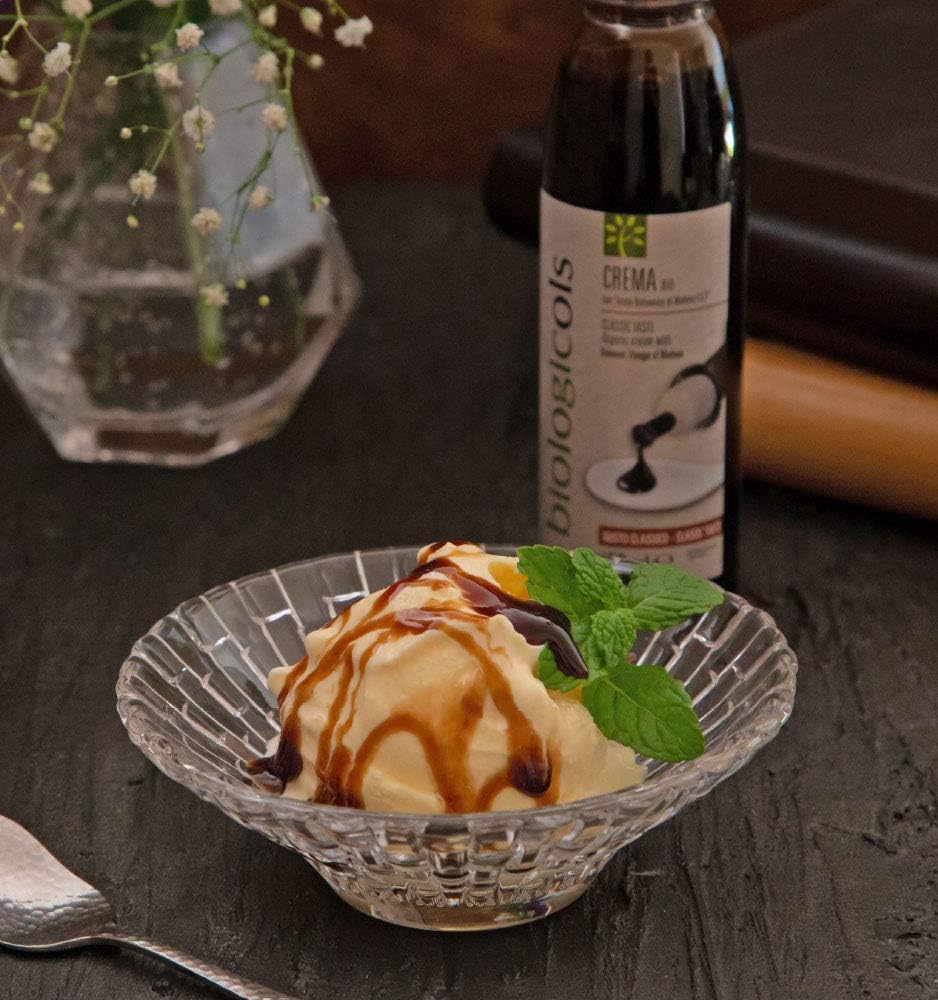 有機バルサミコクリーム 150ml (イタリア産、有機JAS認証、万能クリーム、肉料理・魚料理・おつまみにくっつきやすいクリーム、お洒落なドレッシング、絞りやすい、調味料)