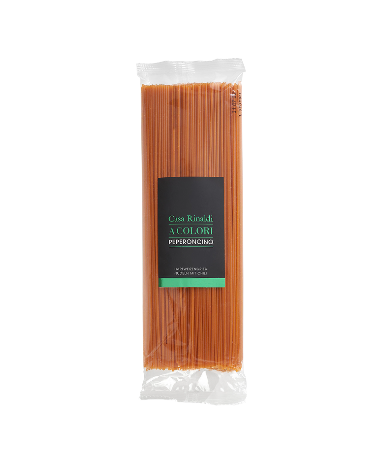 【空輸直送】贅沢イタリア産練り込みスパゲッティ 500g 全3種（イカスミ / 唐辛子 / ニンニク＆唐辛子）